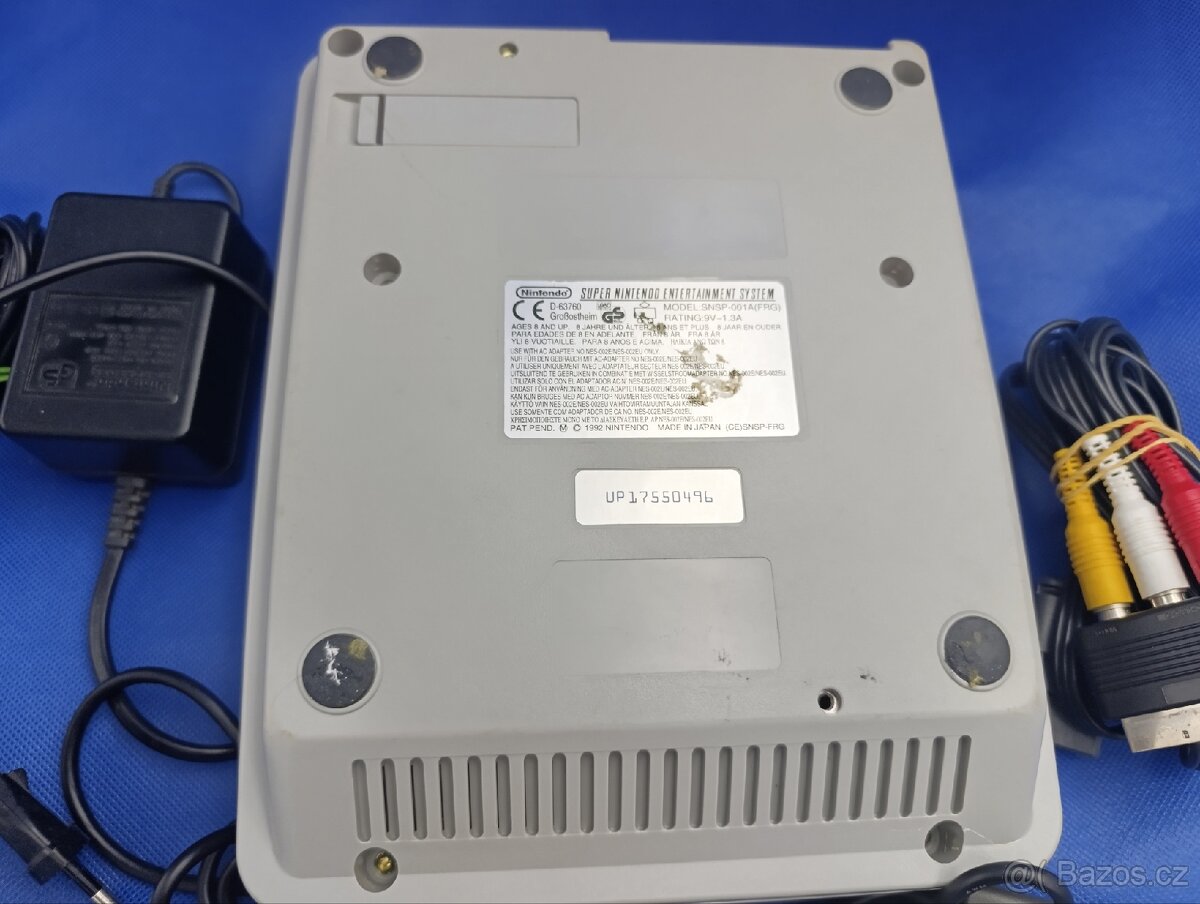 SNES Super Nintendo + Hra - 5