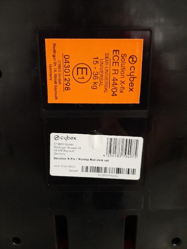 Autosedačka - Cybex Solution X-fix - 5