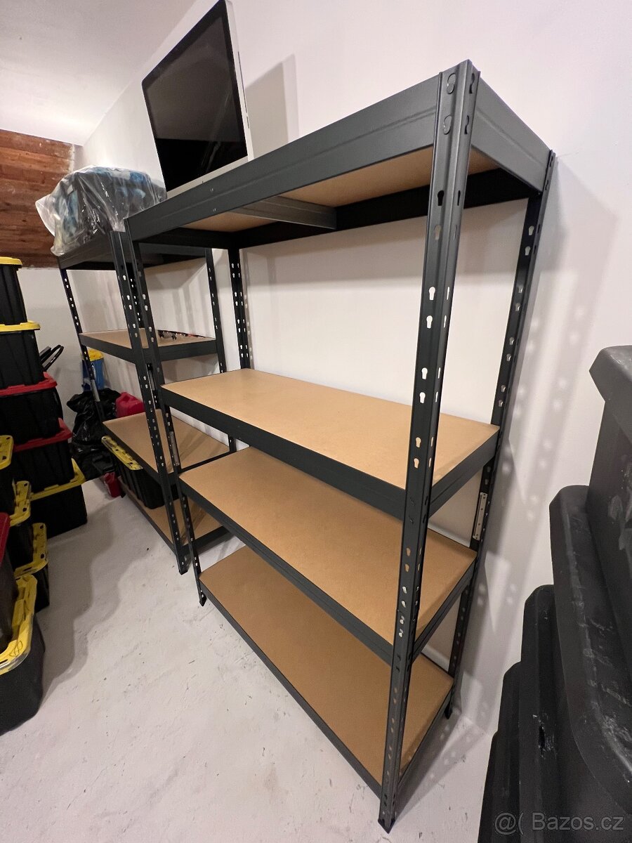 Kovový Nový Dva Regály KAISERTHAL Heavy Duty Racks $$$$$$$ - 5