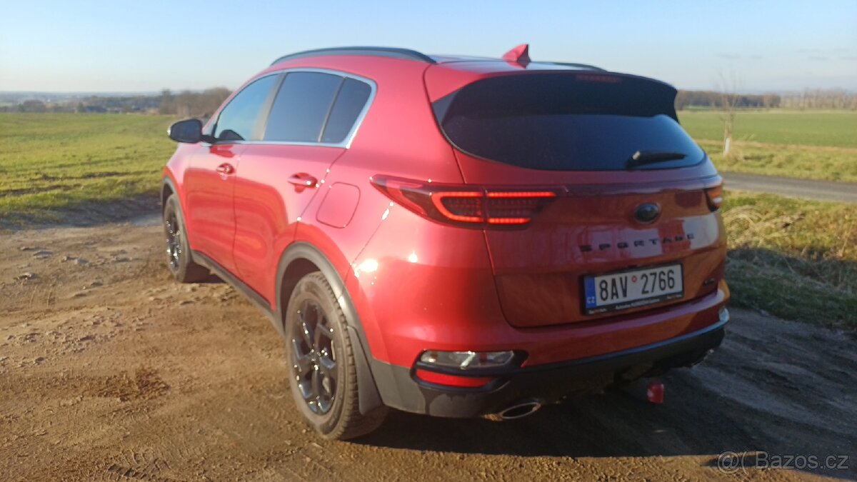 Kia Sportage 4x4 130 kw ČR TZ záruka 2028 automat 17700 km - 5