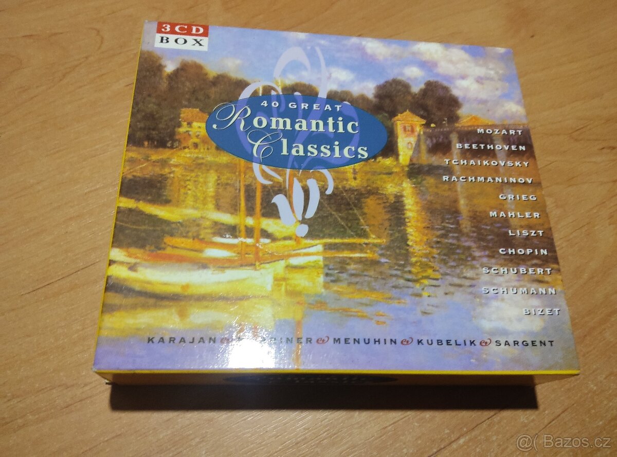 Cd - Great Classical Masterpieces 1 + 2 + další vážná hudba - 5