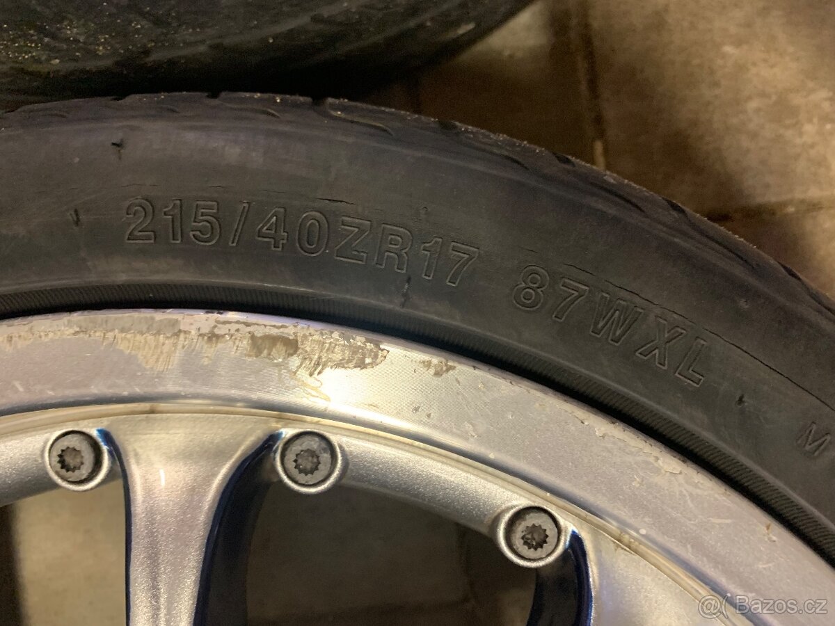 AKCE - SLEVA ALU AUTEC 4x100 7,5x17 215/40 R17 - 5