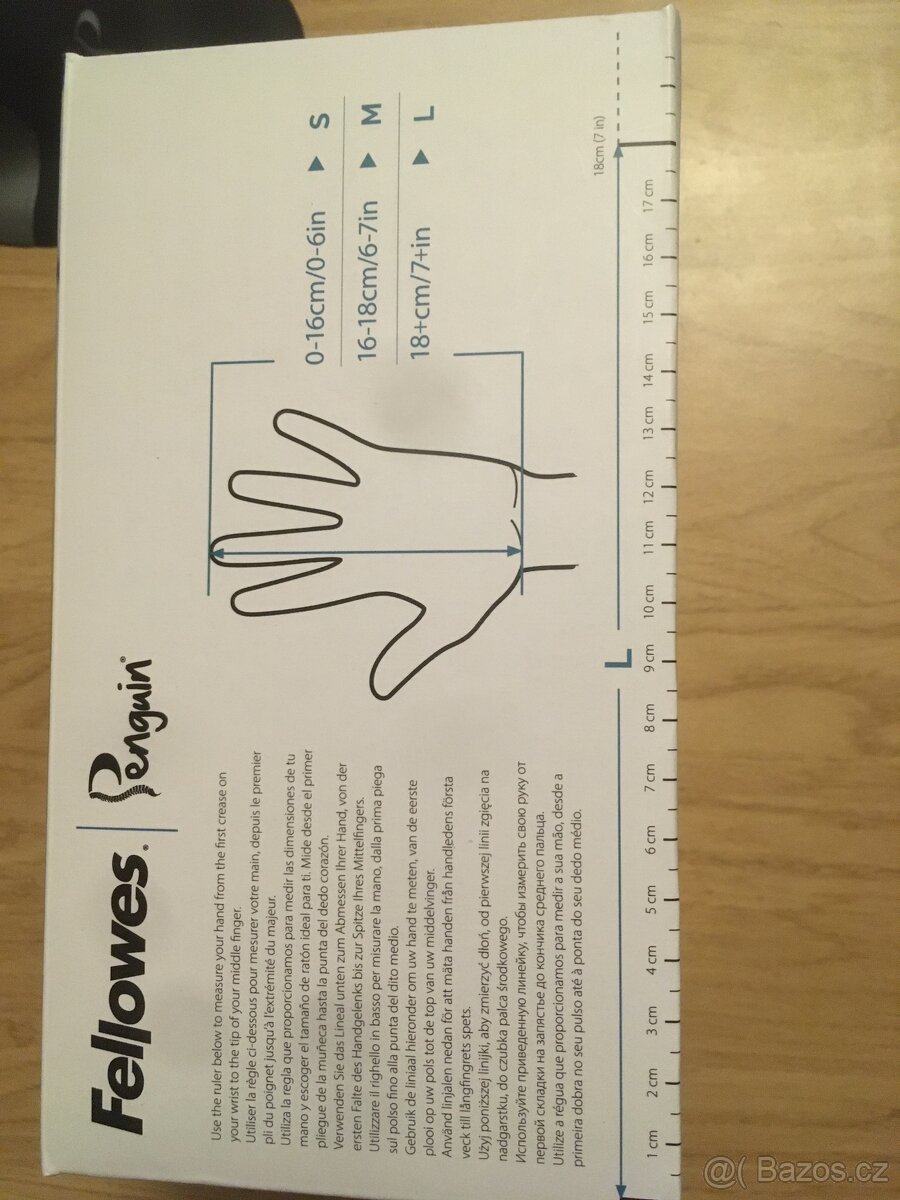 Vertikální myš Fellowes Penguin “L” - 5