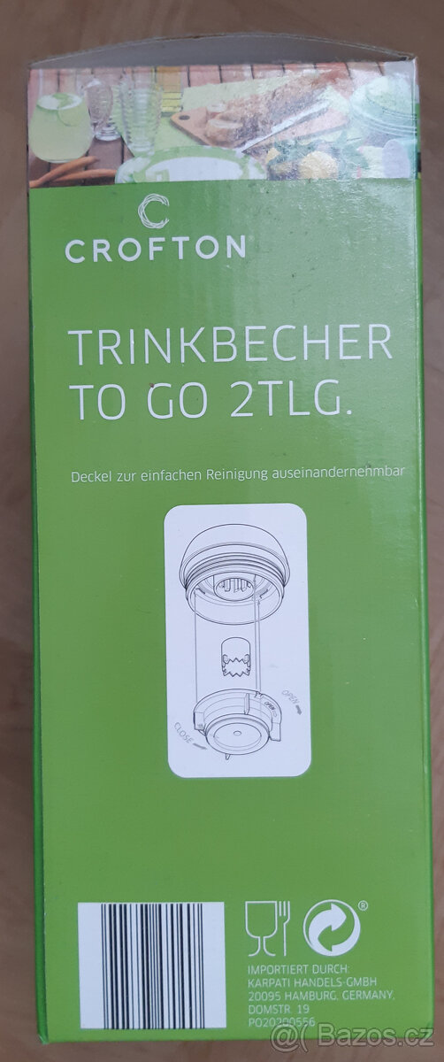 Termo hrnek 450ml (2ks) - vodácký/námořní motiv - 5