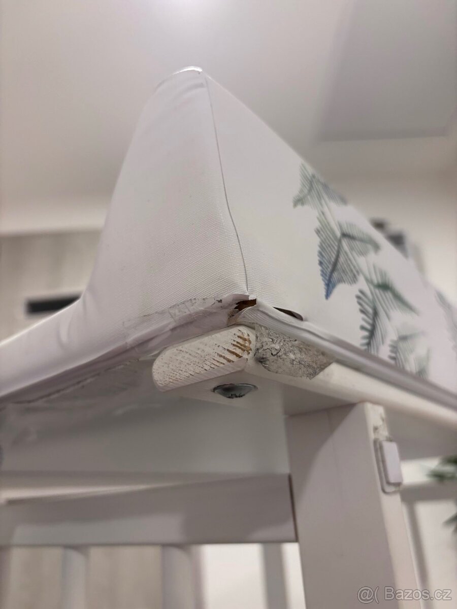 Prebalovaci pul, dreveny bily - 5