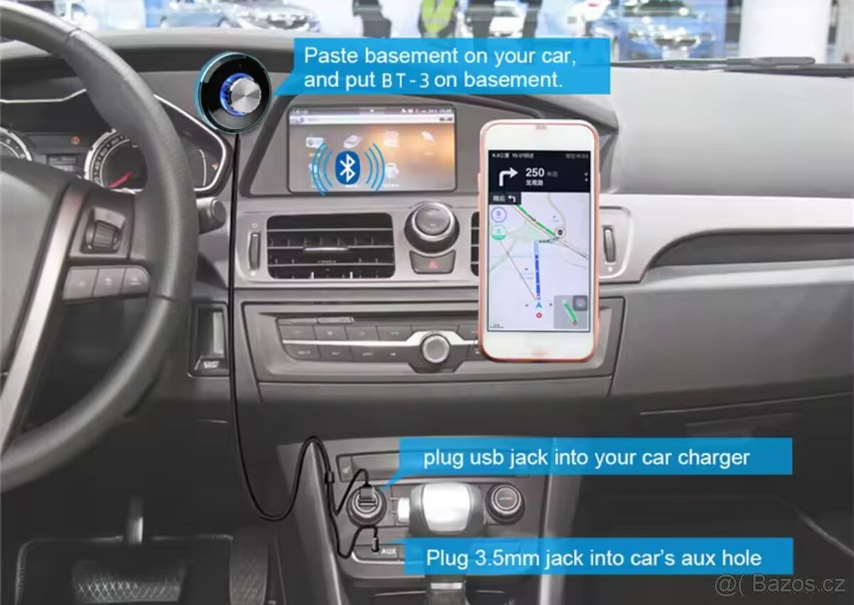 Bluetooth handsfree do auta - 5