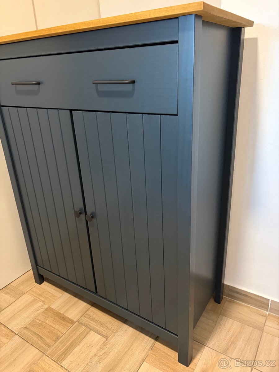 Tmavě modra komoda Miranda 90 cm - 5