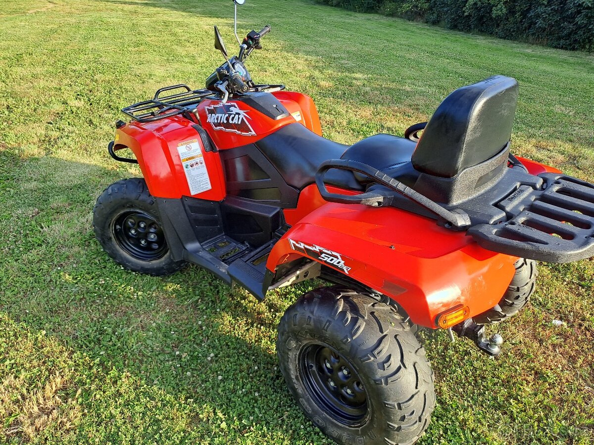 Čtyřkolka ARTIC CAT 500TRV - nejlepší motor