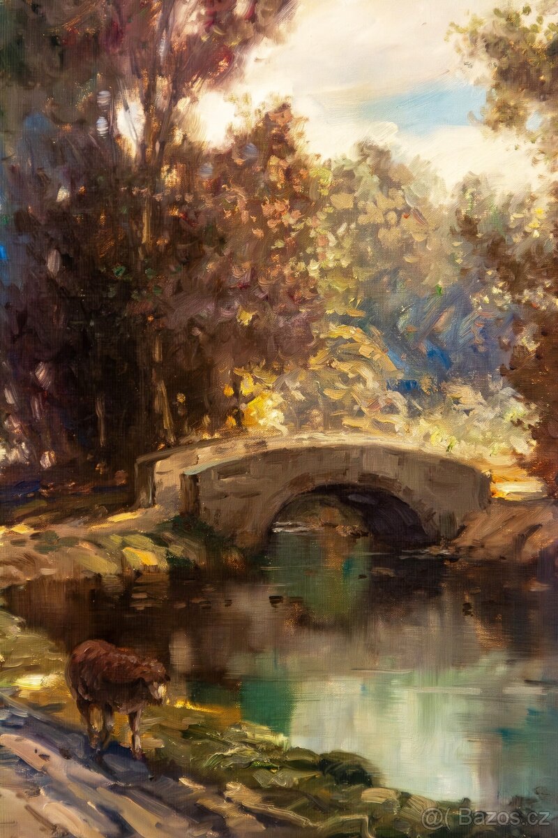 Venkovská krajina, G.König, 920 × 820 mm - 5