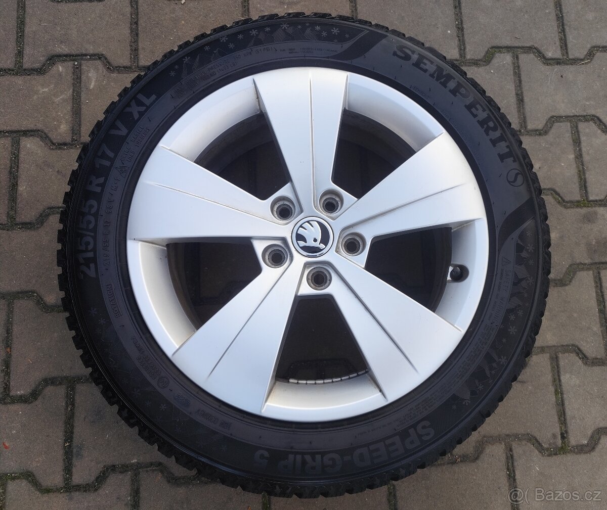 Alu kola originál Škoda Superb III 5x112 R17 Triton - 5