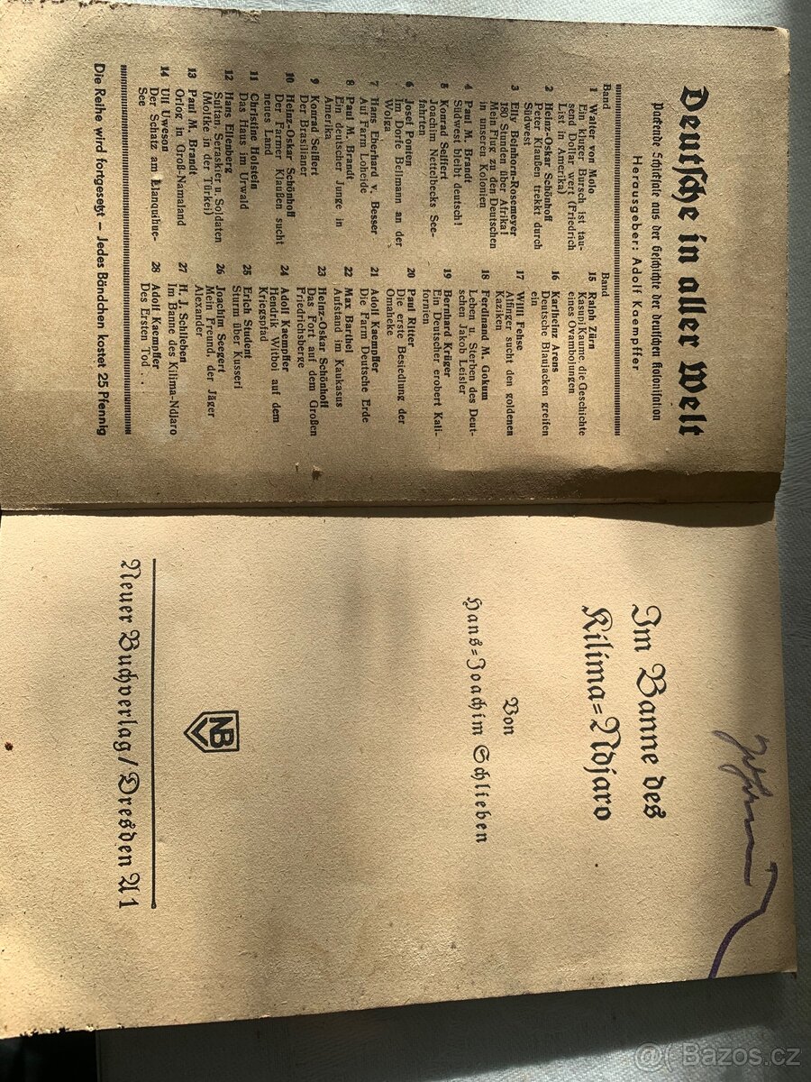 Prodám knihy z roku. 1943 - 5