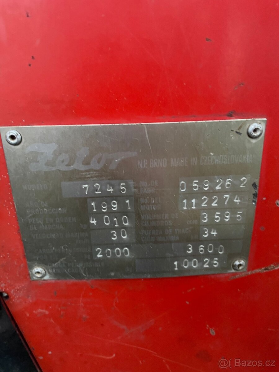 Prodám zetor 7245 - 5