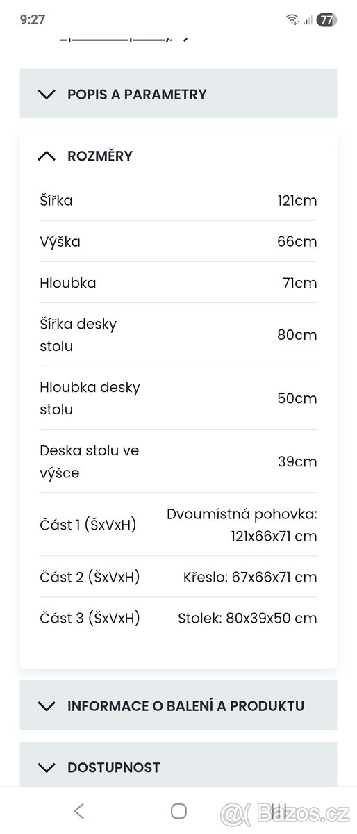 Zahradní nábytek Bondhus - 5