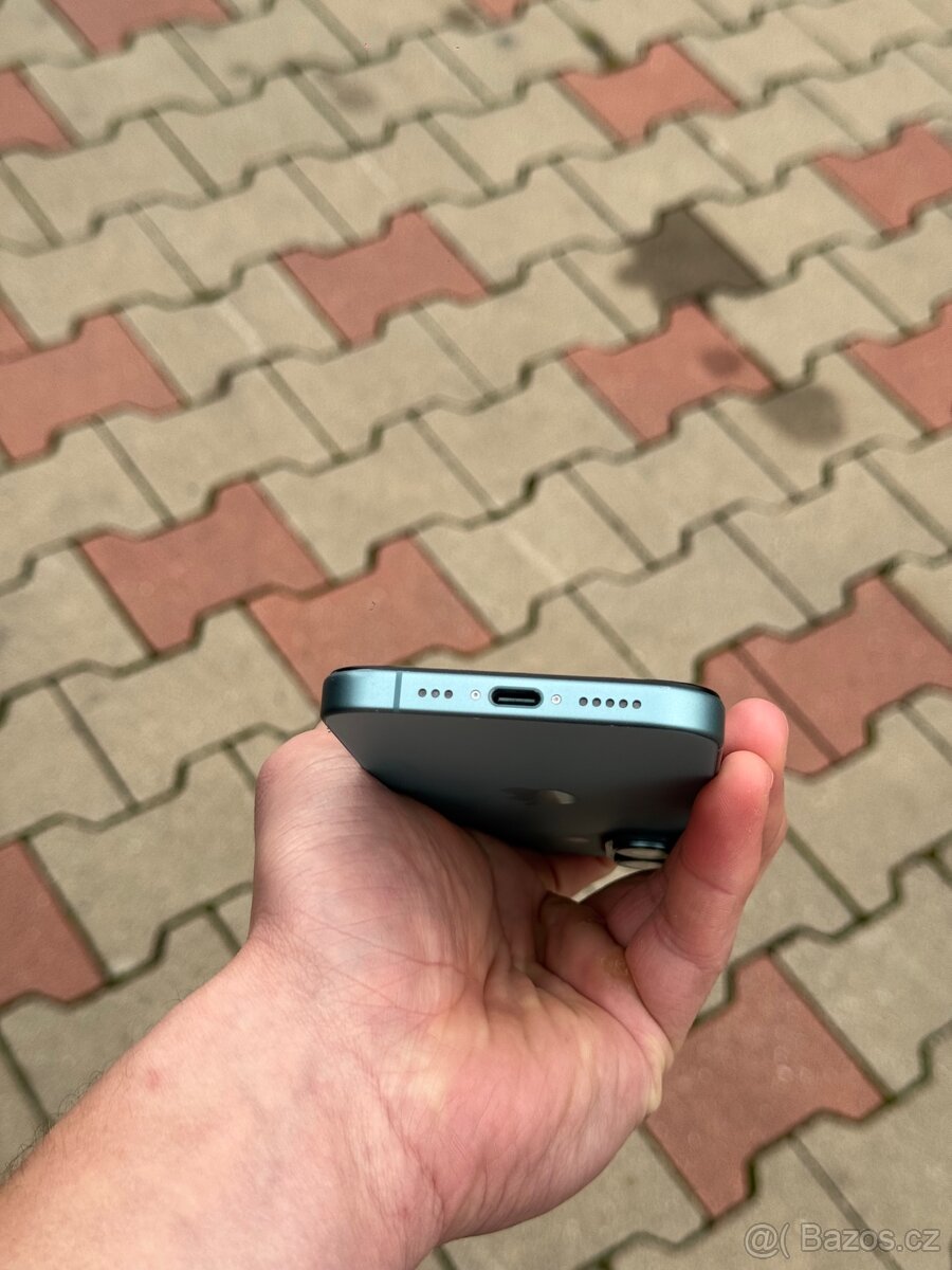 iPhone 16 256gb Modrozelený / Baterie 100% - 5