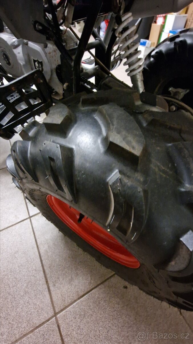 Dětská čtyřkolka 125ccm komplet servis
