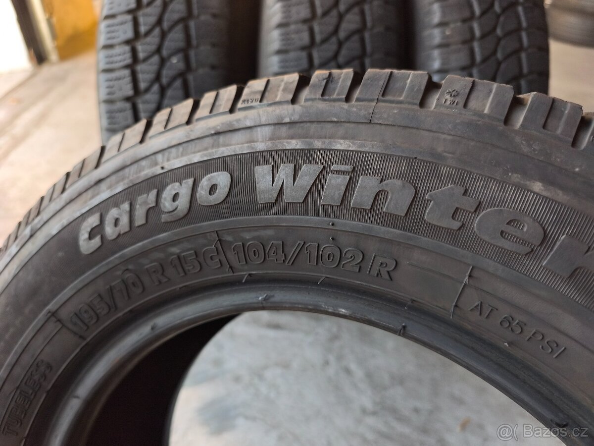 195/70 r15C zimní pneumatiky na dodávku - 5