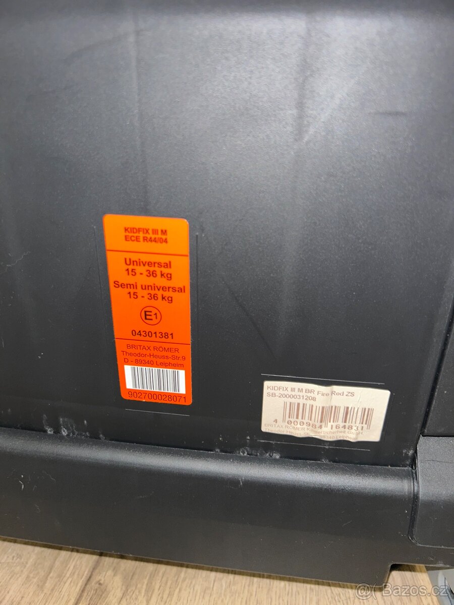 Autosedačka Britax Romer Kidfix III XP Sict 15-36 kg - 5