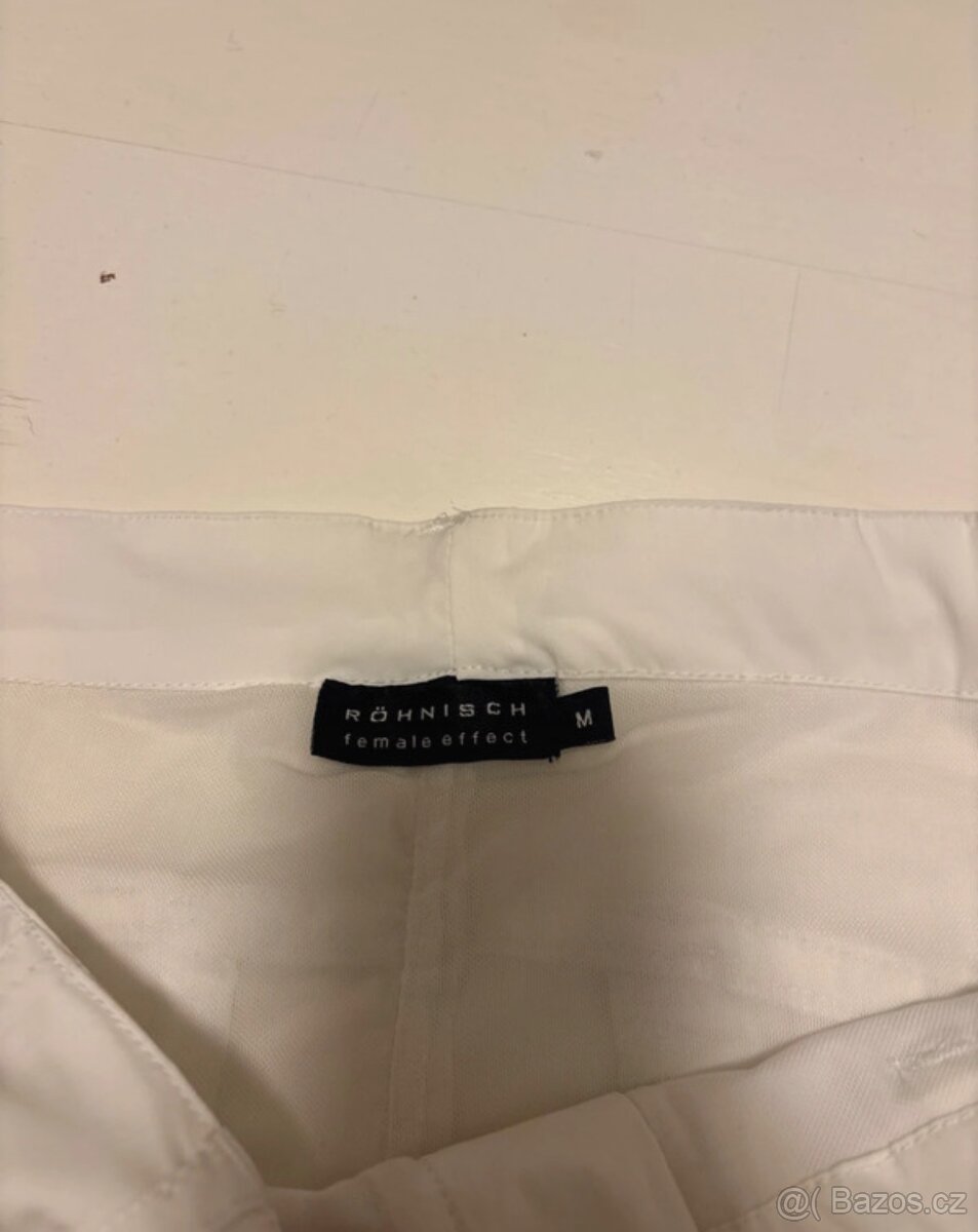 Damske bile kalhoty - 5