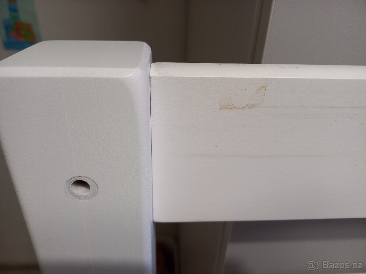 Vyvýšená postel masiv buk 200x90 - 5