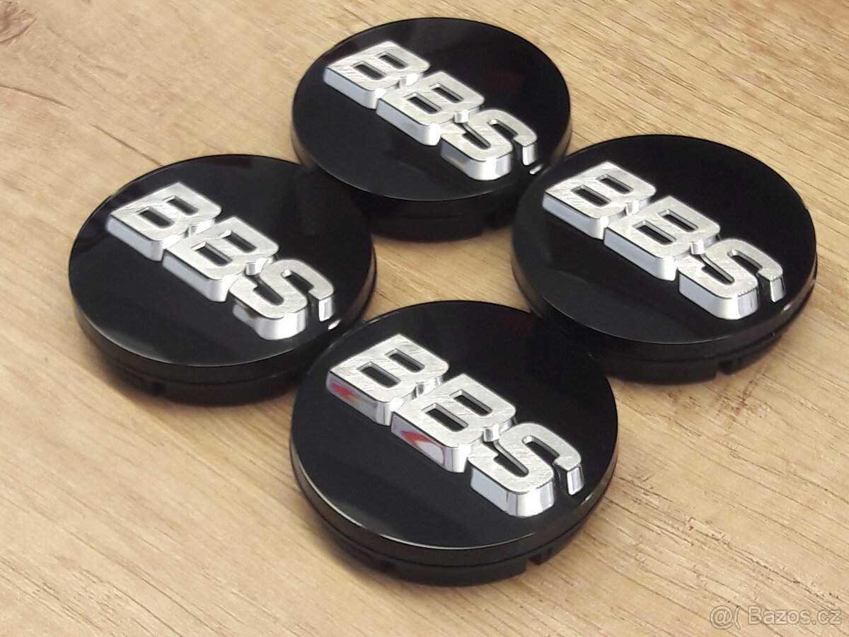 Prodám originální BBS krytky, loga 56mm - 5