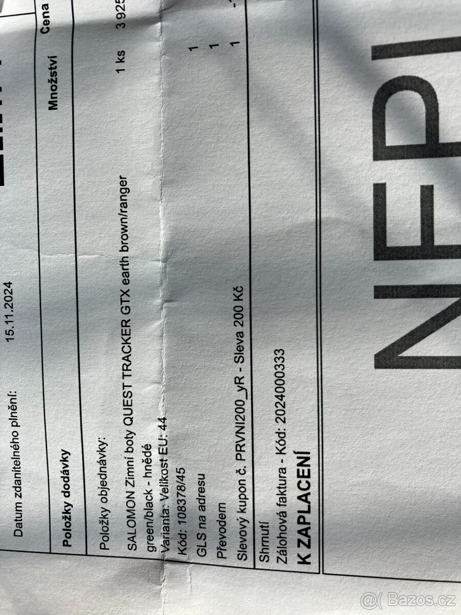 Prodám boty Salomon - 5