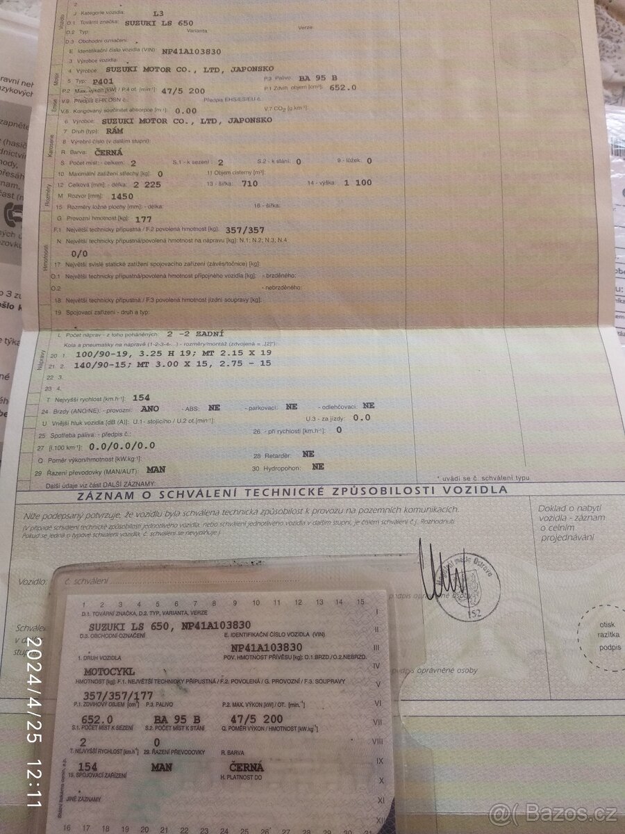 Suzuki savage p401 - 5