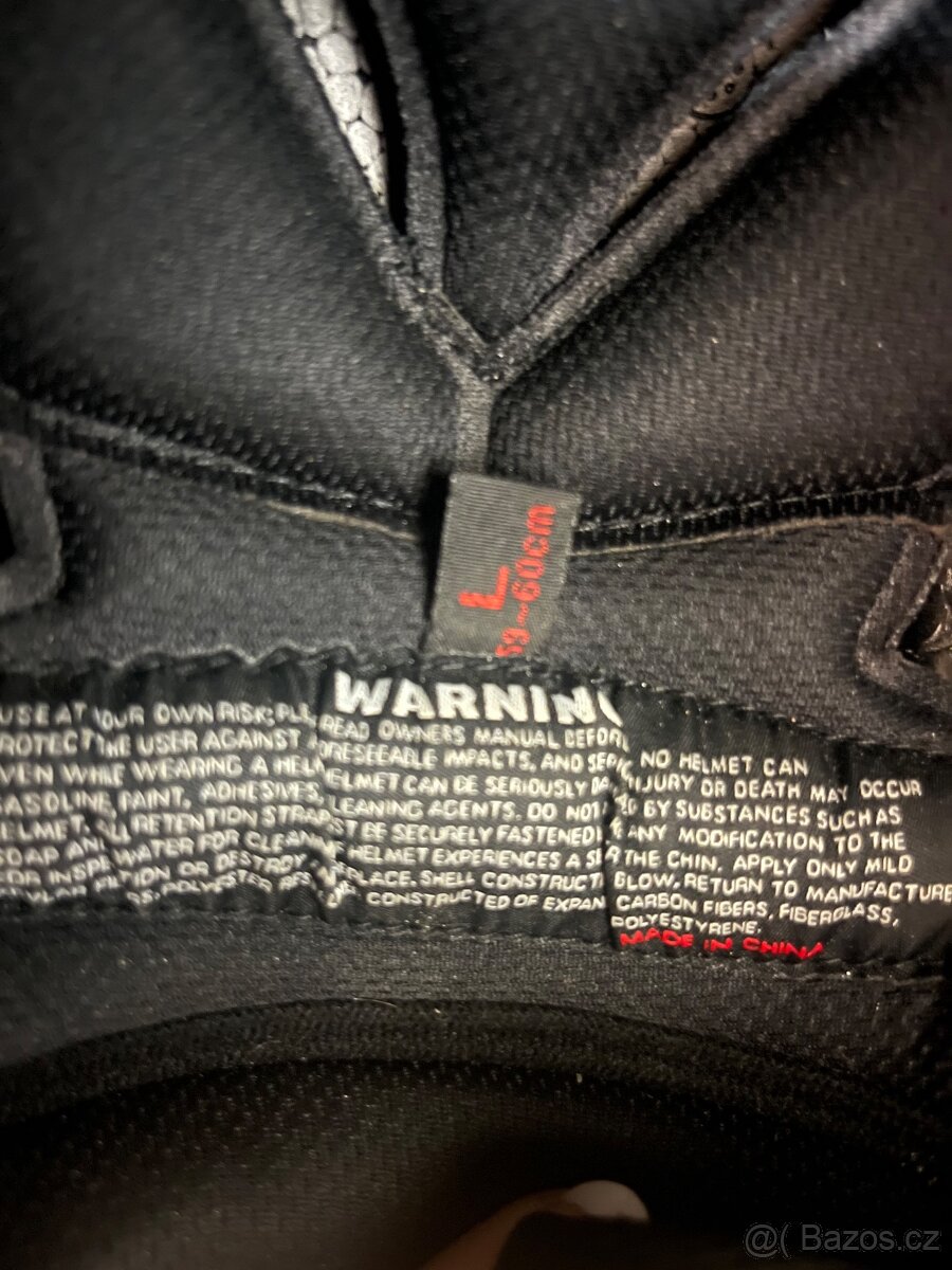 Motocross helma Fox velikosti L 53-60cm - 5