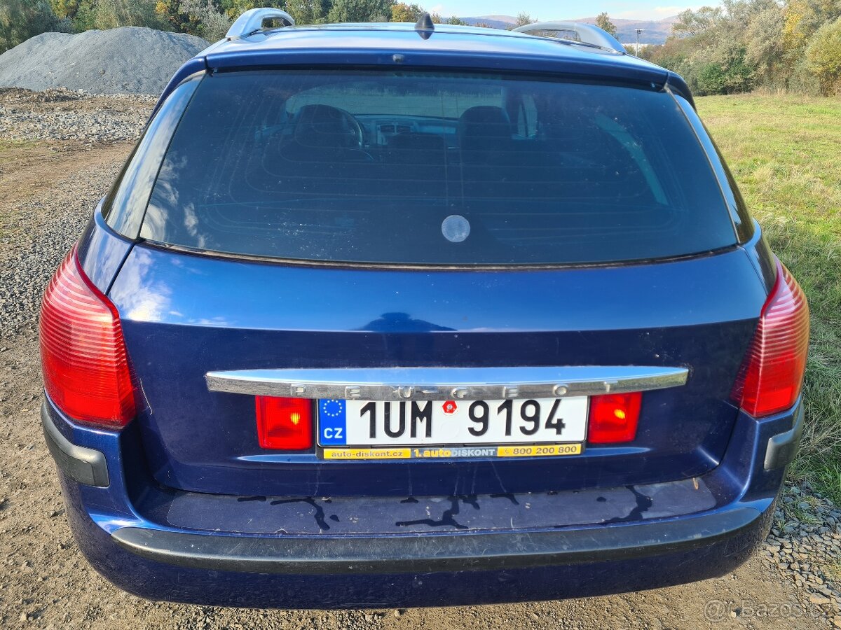 Peugeot 407 SW LPG 2.0 100kw,,bez koroze,Polokůže - 5