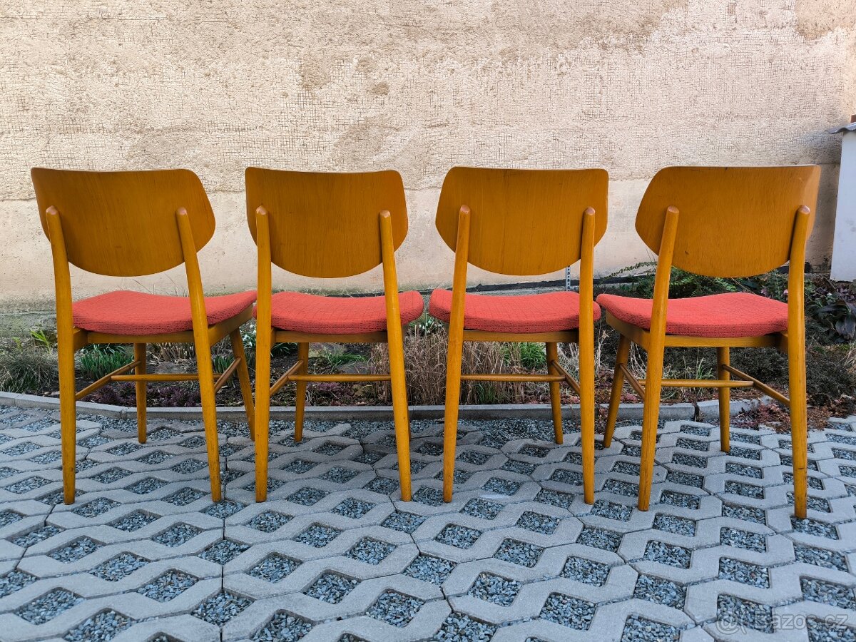 Retro jídelní židle Český nábytek - Brusel Expo 58 - 5