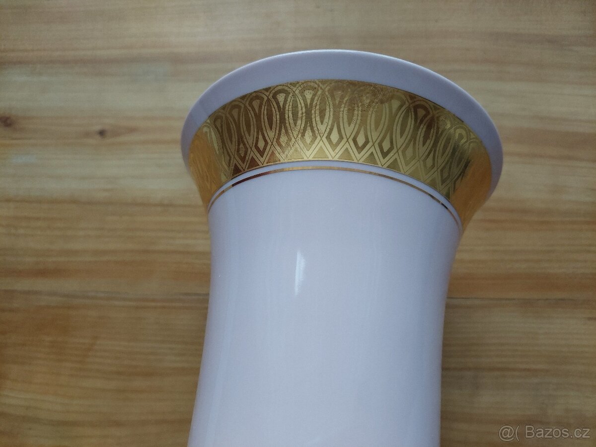 Starý retro porcelán - růžový ČSSR Made in Bohemia - SLEVA - 5