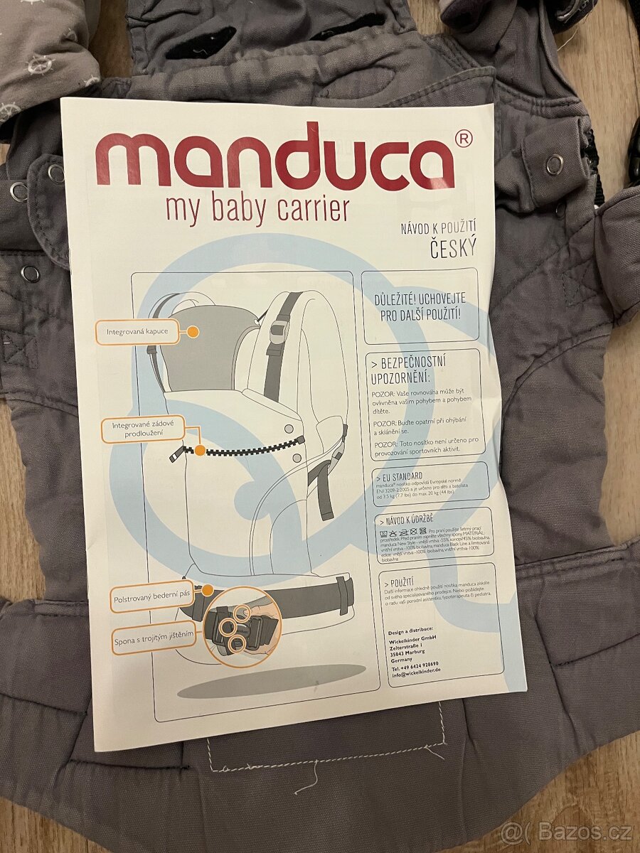 Nosítko Manduca pure cotton - 5