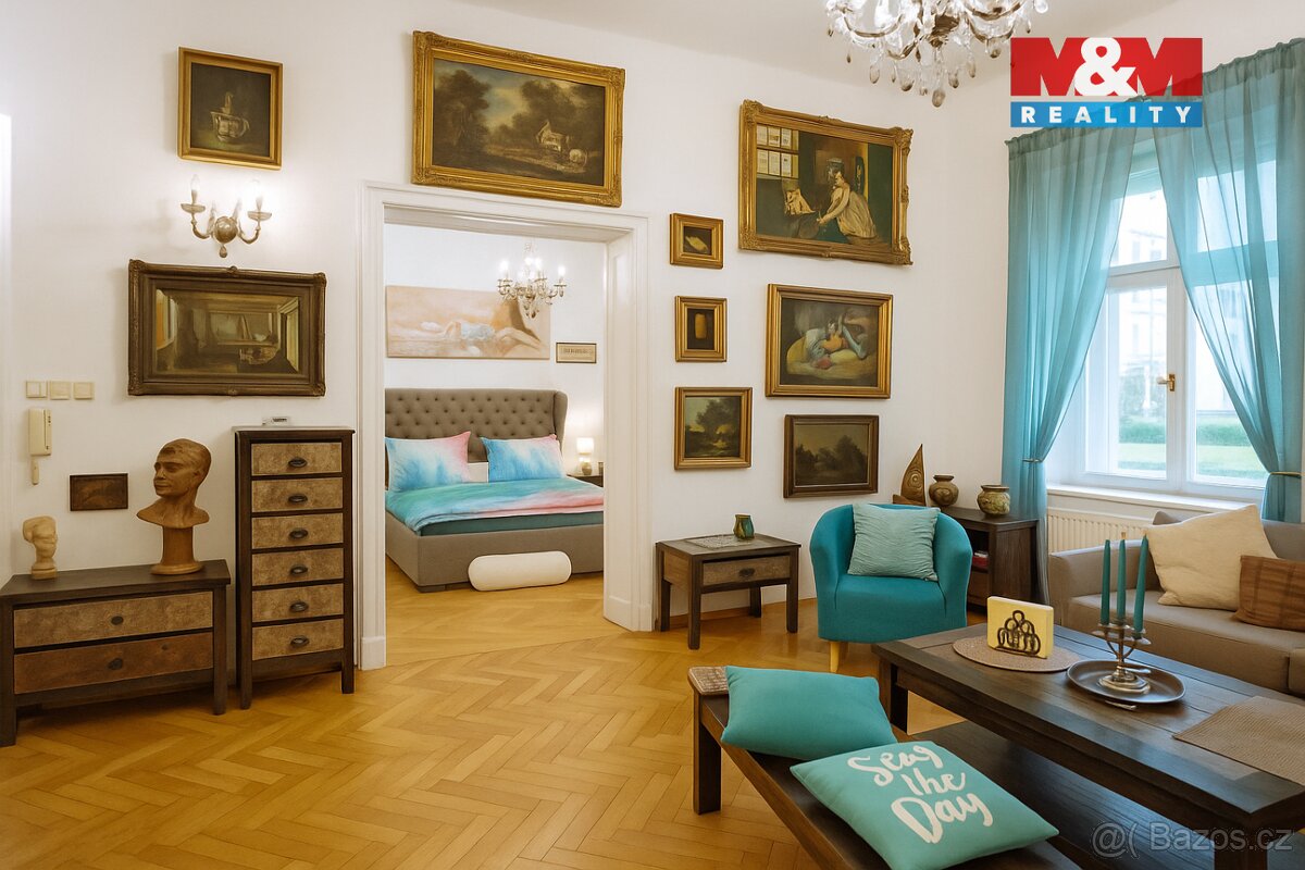 Prodej bytu 2+1, 81 m2, Praha 5, Janáčkovo nábřeží - 5