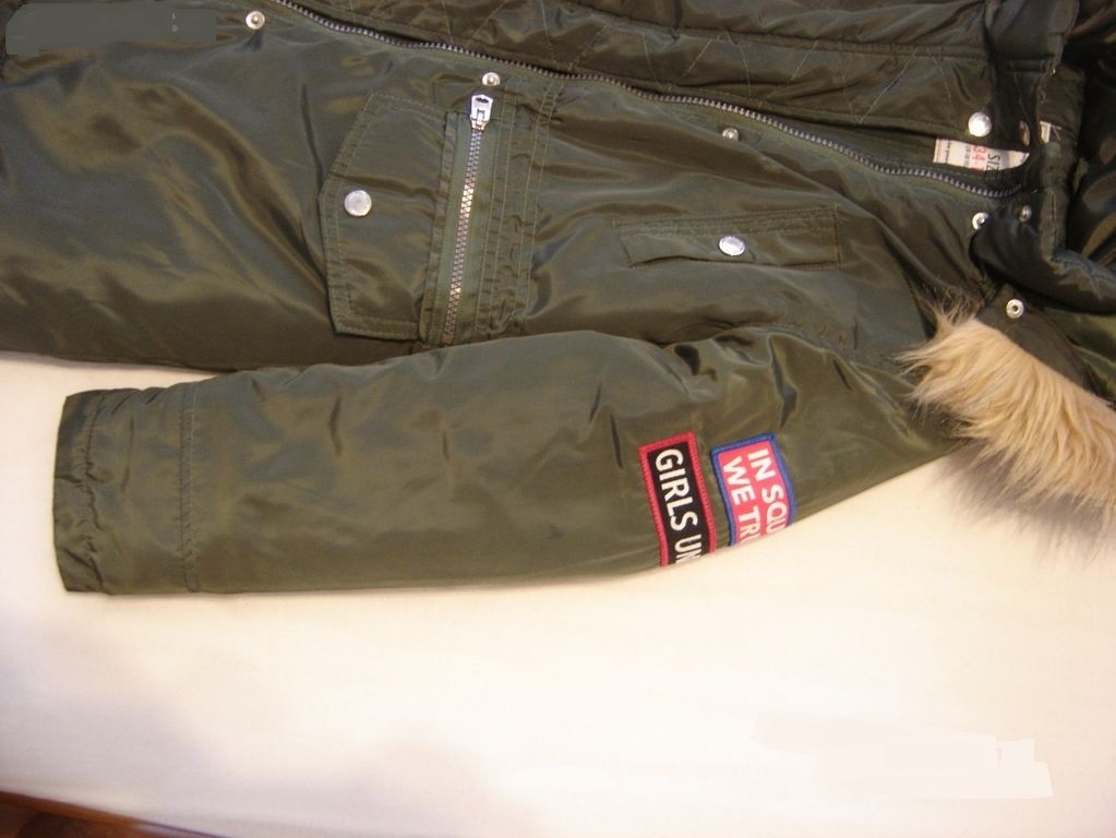 dívčí bunda takko zánovní velikost 134-140 - 5