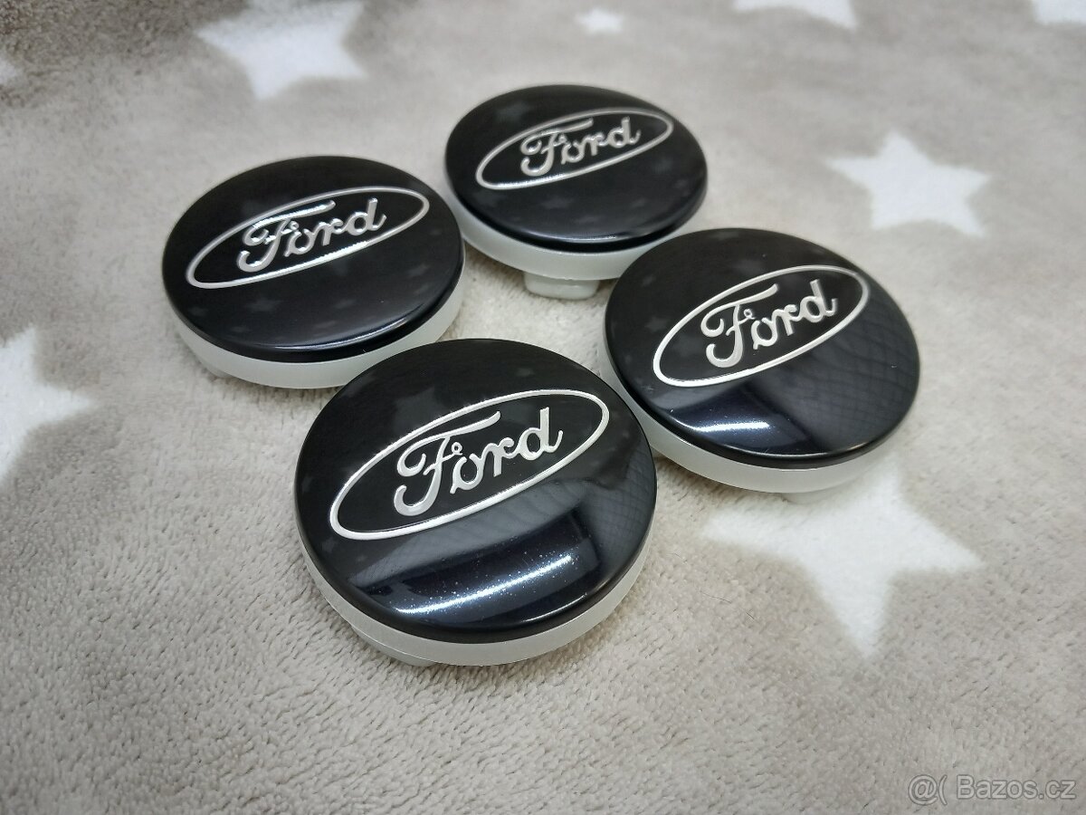 Středové krytky Ford, 54x52mm Černá - 5