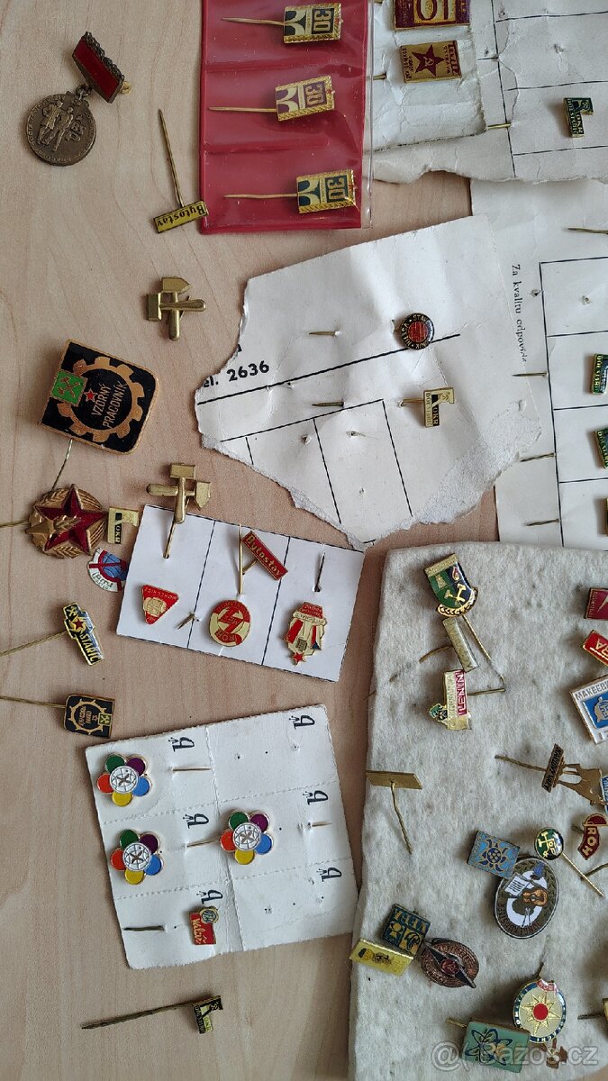 Odznaky sbírka před revolucí, doby komunistické - 5