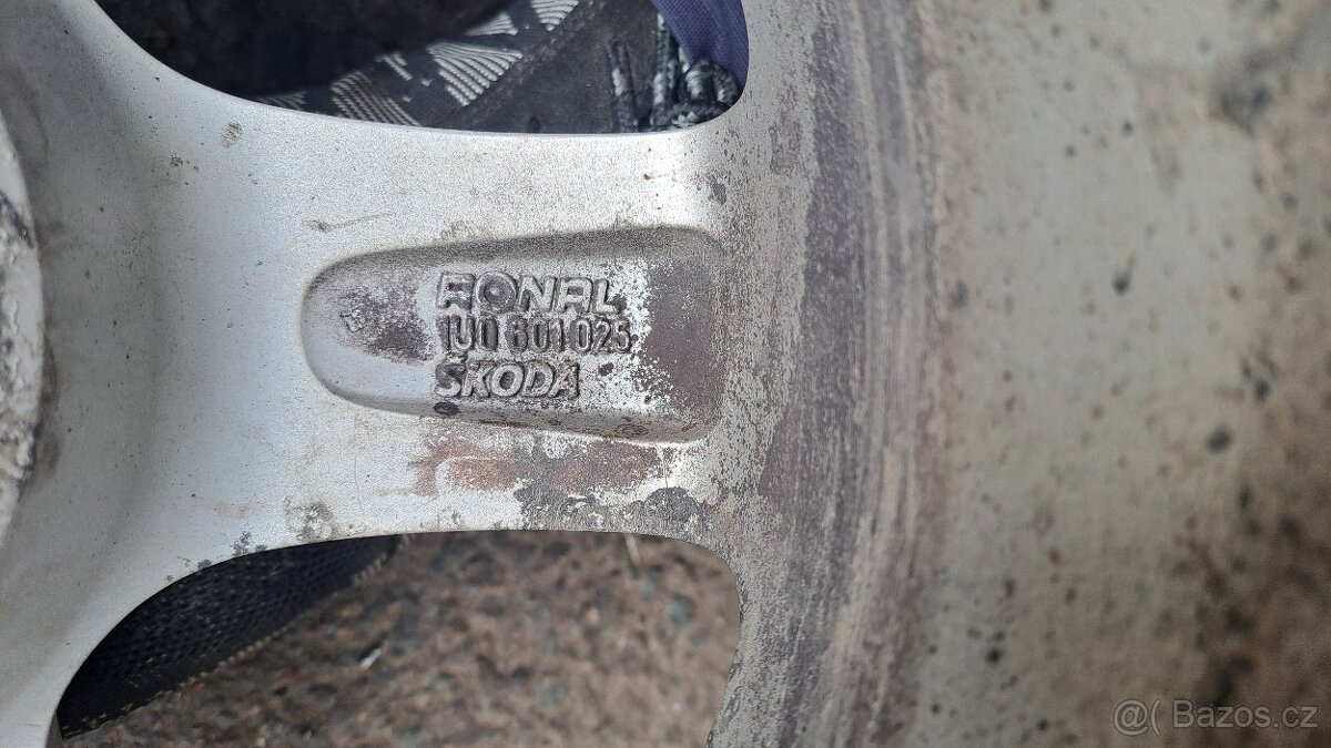 Alu kola Škoda R15 - 1U0601025 - 5