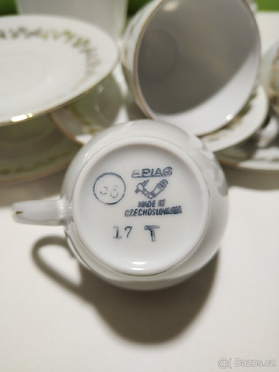 Porcelánová čajová souprava EV23 - 5