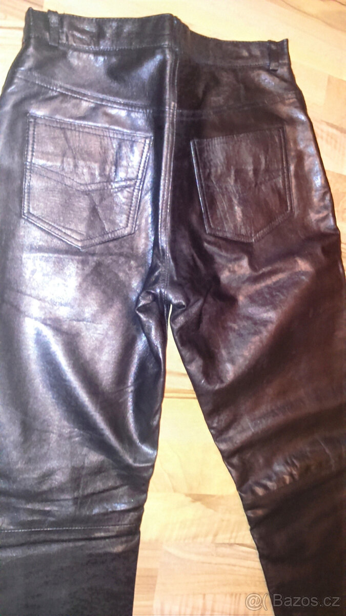 Kožená bunda,kožené kalhoty - 5