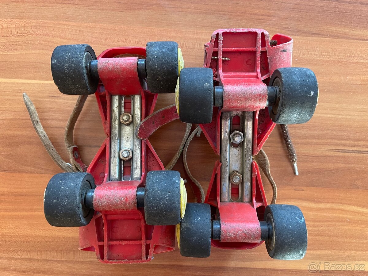 Retro dětské kolečkové brusle - 5
