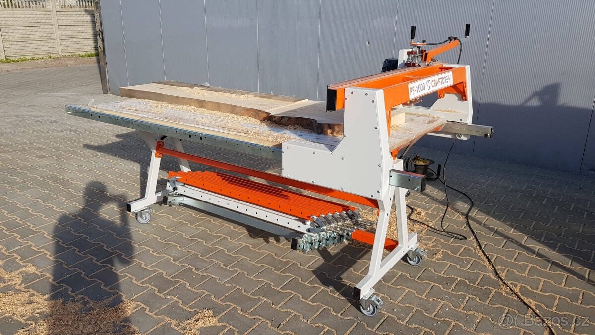 lis na dřevo, pracovní stůl, ZAROVNÁVAČ POVRCHU DESEK - 5