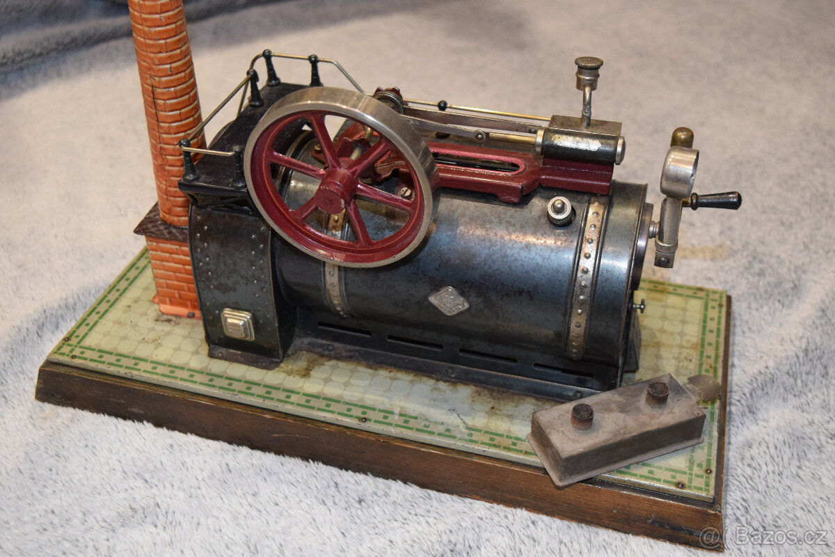 Parní stroj - Bing, sbírkový stav, vzácný - 5