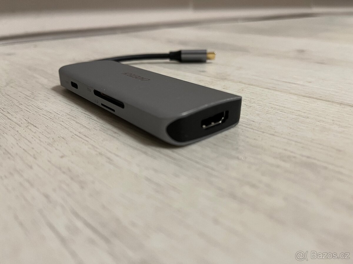 Rozbočovač USB-C 7v1 Choetech - 5