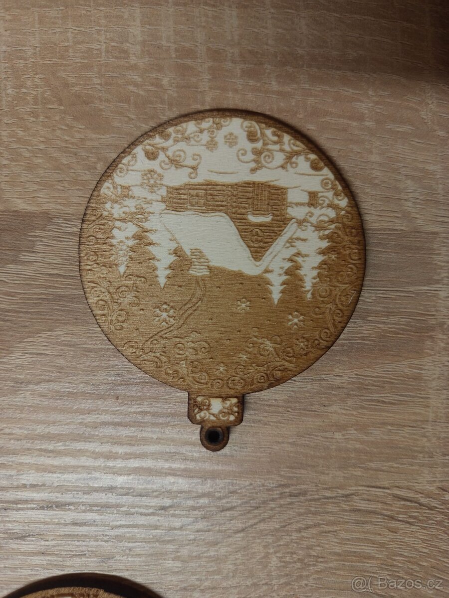 Gravírované Vánoční Baňky - 5