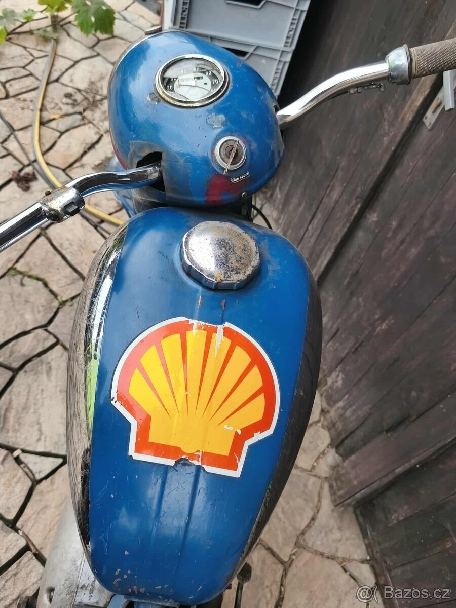 Jawa 250 353 kývačka 1959 - 5