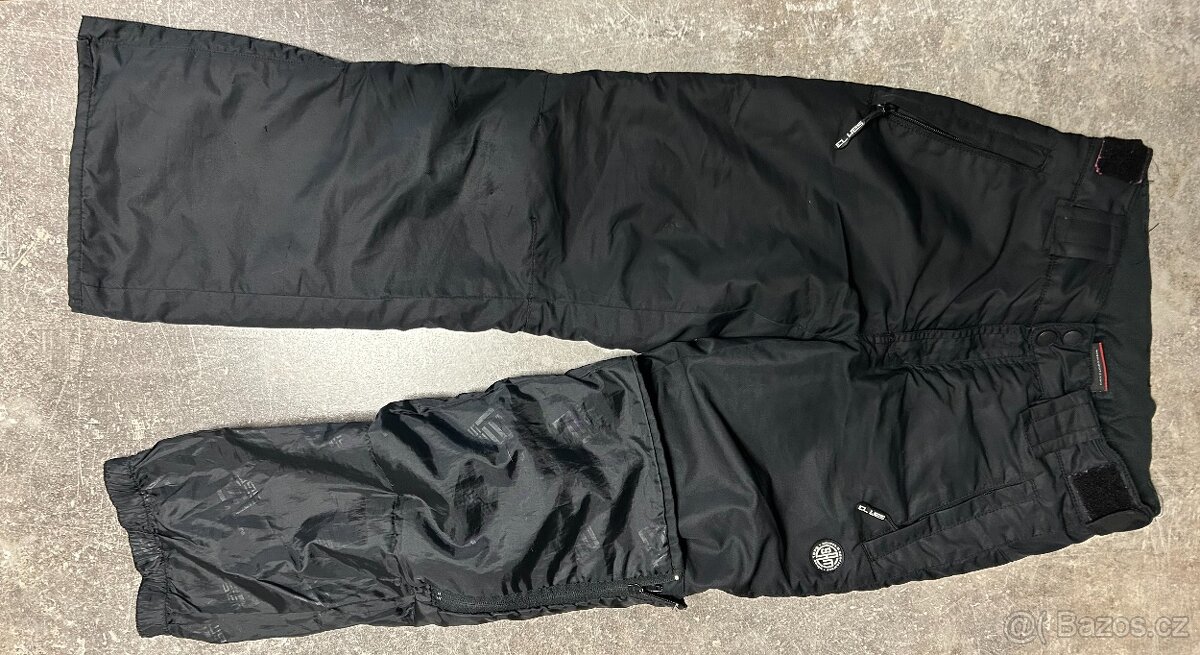 SAM73 oteplovačky, černé vel 146 - 5