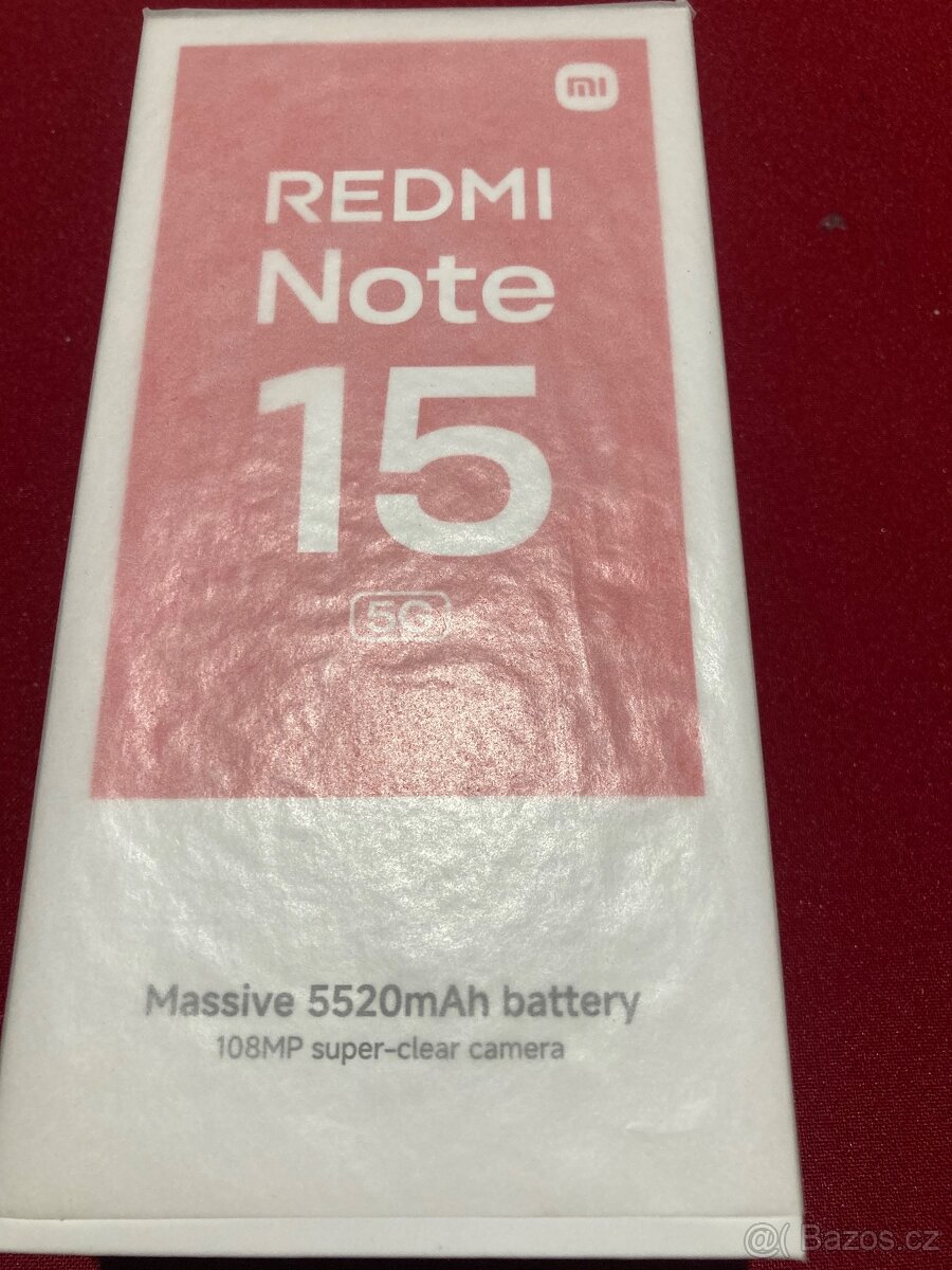 Xiaomi Redmi Note 15 5G 8Gb RAM 256GB - 5