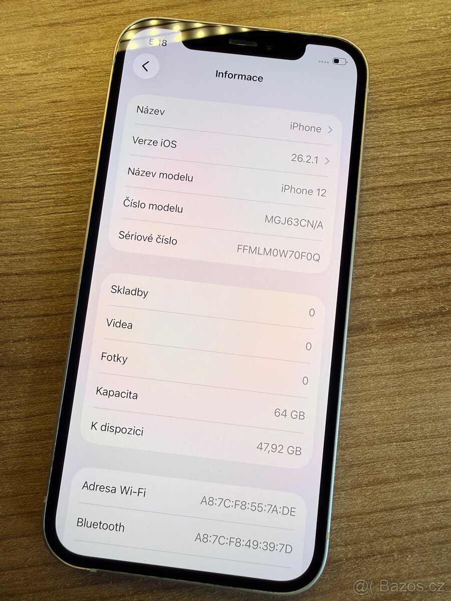 iPhone 12 64GB, White - 5