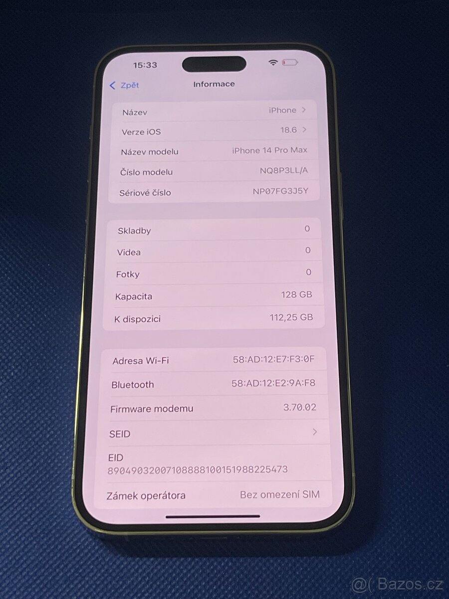 iPhone 14Pro Max 128GB Silver - 5