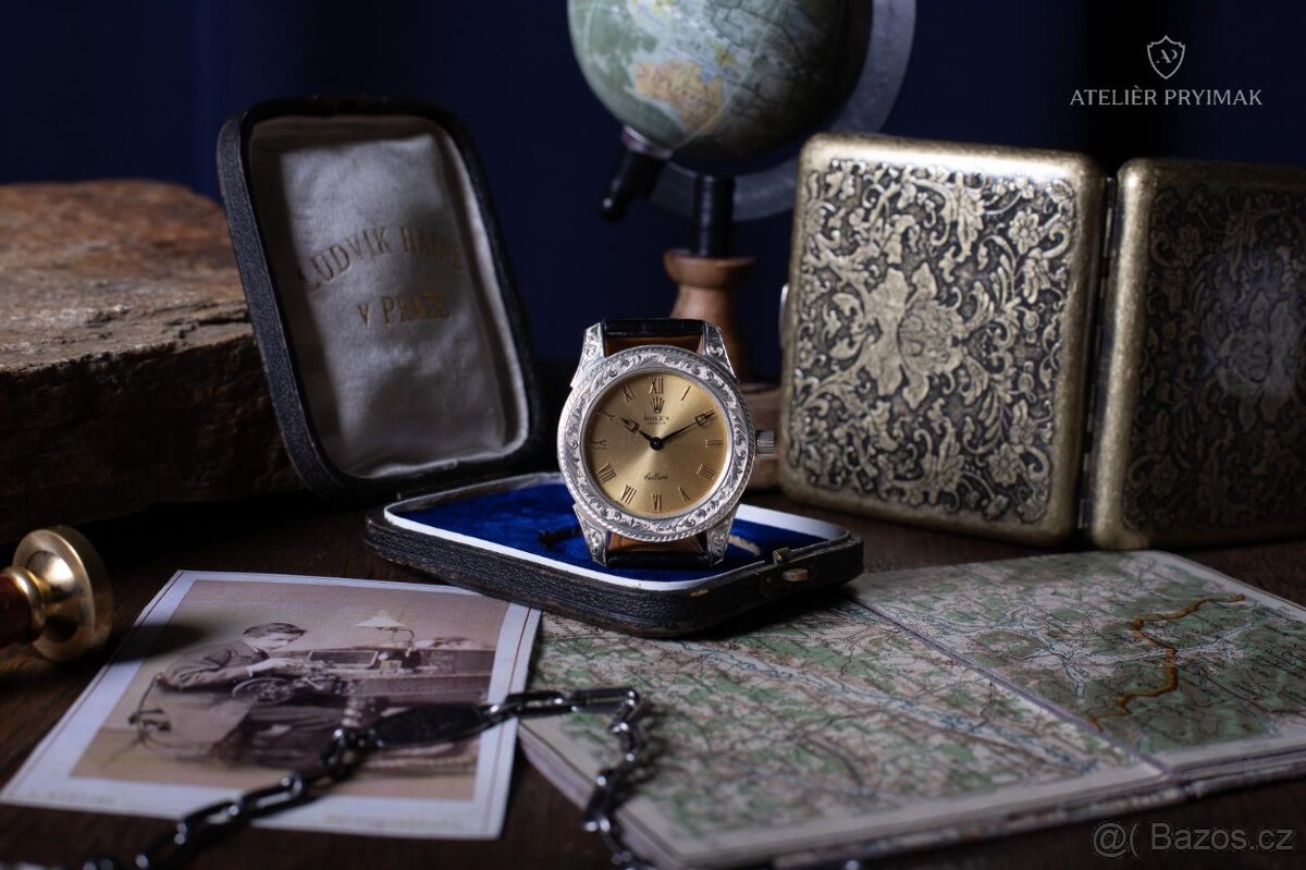 Jedinečné švýcarské hodinky ROLEX Cellini 1950 - 5