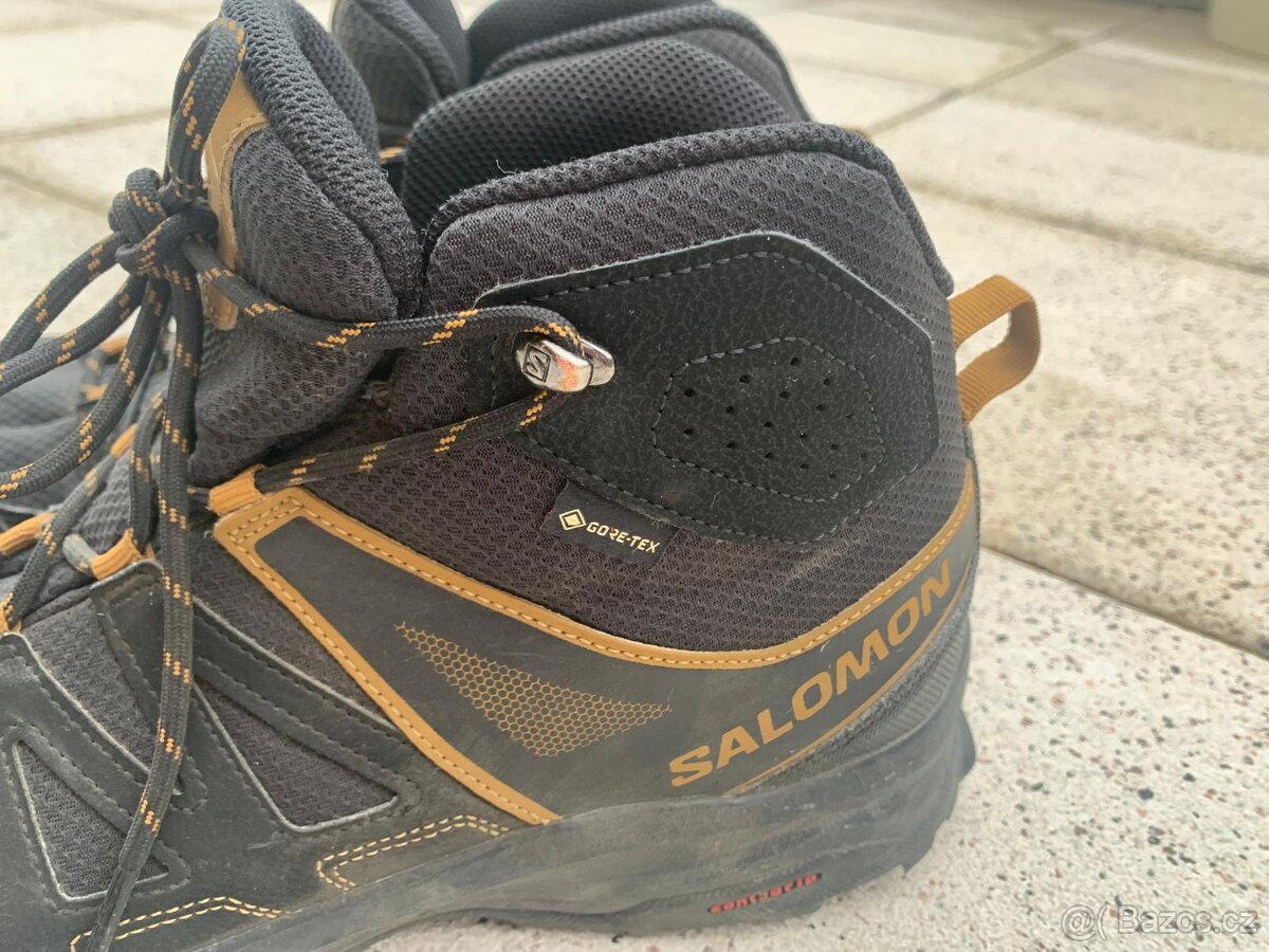 Černé outdoorové kotníkové boty Salomon, vel. 44 - 5